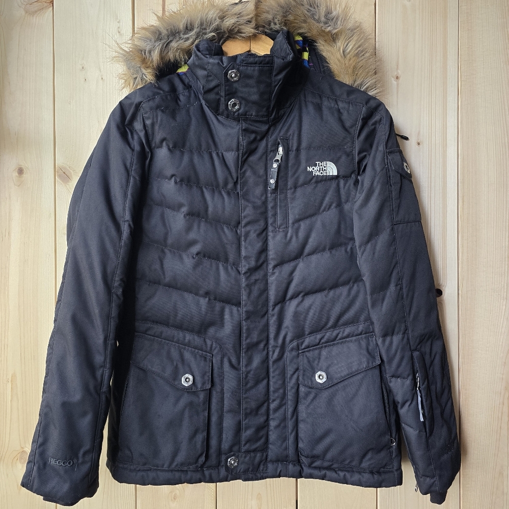 The North Face Recco 600 Goose Down Insulated Winter Snow Jacket Womens Small